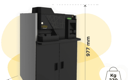 Cashlogy Safe ofrece una solución de control de efectivo automatizada con alta seguridad, capacidad y eficiencia para negocios con alto volumen de transacciones